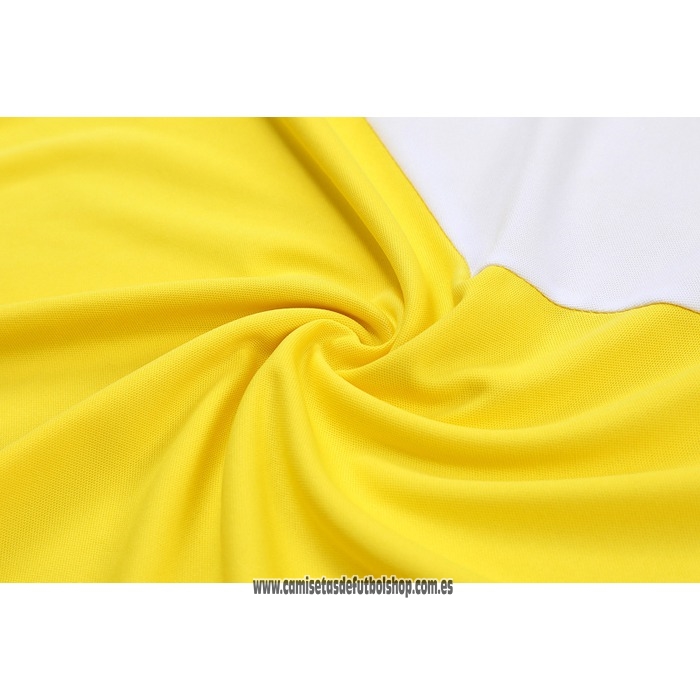 Camiseta Polo del Borussia Dortmund 22-23 Amarillo y Blanco